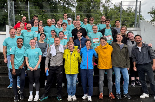 Die Orthopädie und Traumatologie war am B2Run Basel ebenfalls vertreten